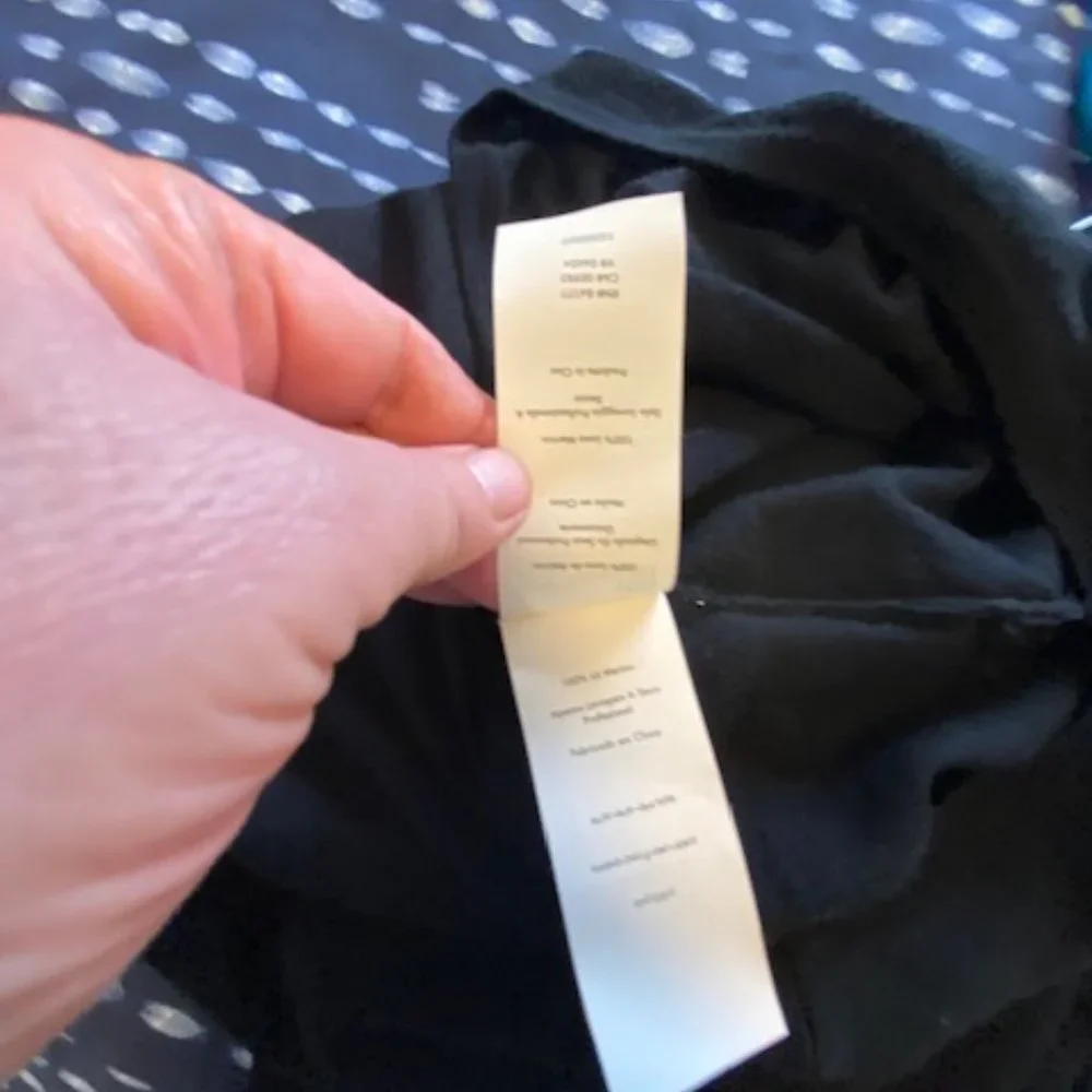 AS NEW DIANE VON FURSTENBERG BLACK 100% MERINO WOOL DRESS - SIZE MEDIUM - Picture 5 of 9